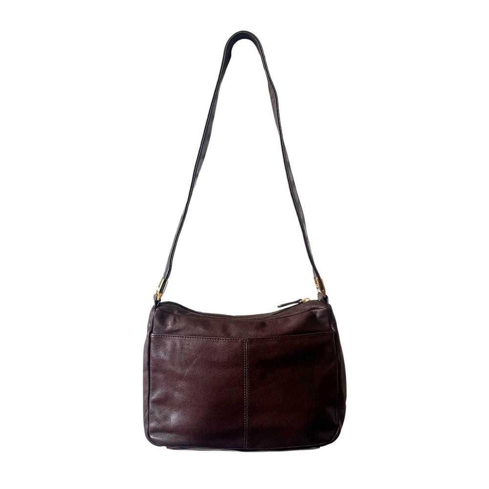 VTG Genuine Brown Leather. Designed by Jacqueline Farrar. Good condition.